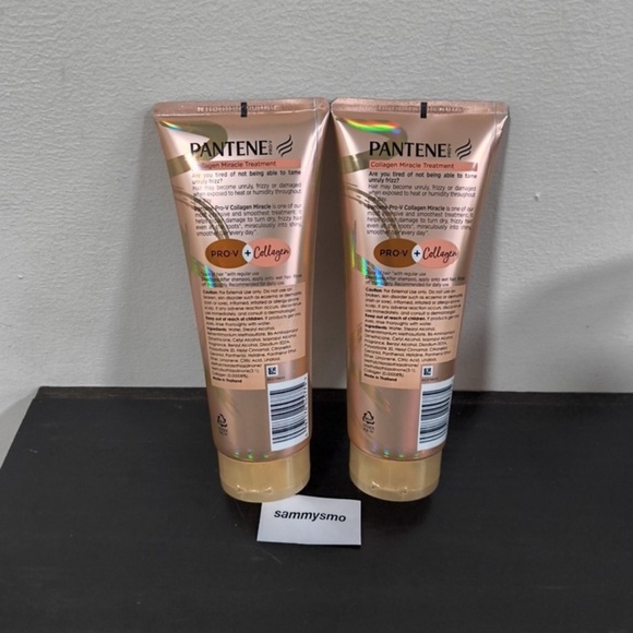 Pantene Pro-V Collagen Miracle Treatment For Damaged Hair 13.5 fl oz x2 - Picture 3 of 4